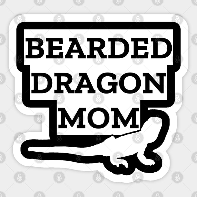 Bearded Dragon Mom Sticker by LunaMay